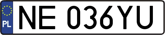 NE036YU