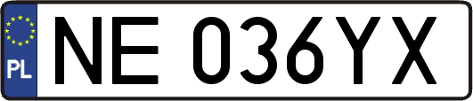 NE036YX