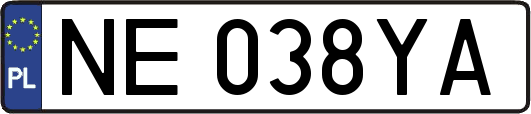 NE038YA