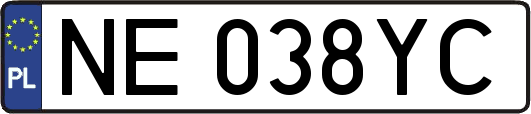 NE038YC