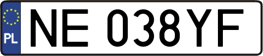 NE038YF