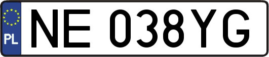 NE038YG