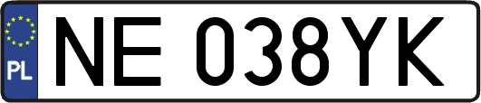 NE038YK