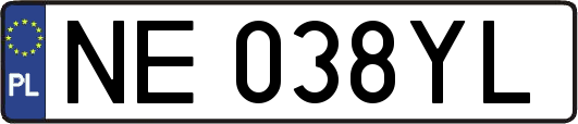 NE038YL