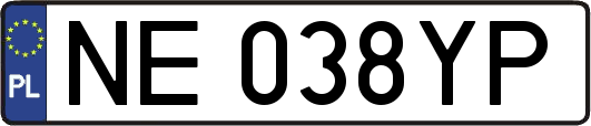 NE038YP