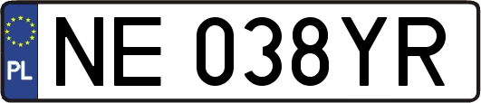 NE038YR