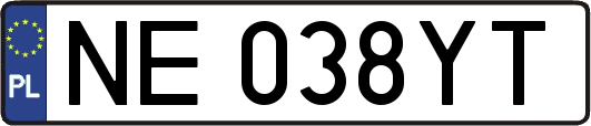 NE038YT