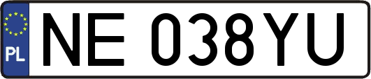 NE038YU