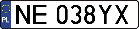 NE038YX