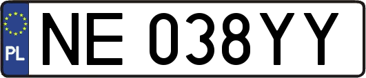 NE038YY