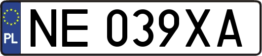 NE039XA
