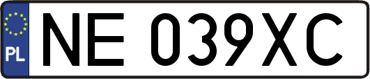 NE039XC