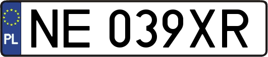 NE039XR