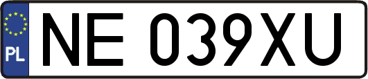 NE039XU