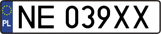 NE039XX
