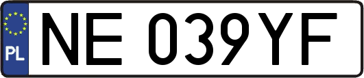 NE039YF