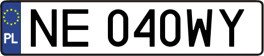 NE040WY