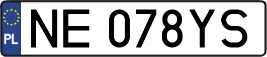 NE078YS