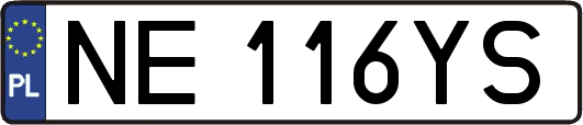 NE116YS