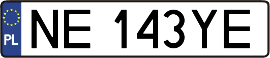 NE143YE