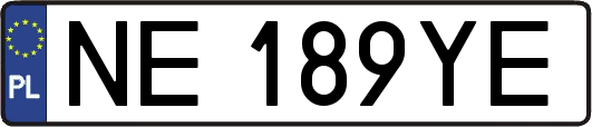 NE189YE