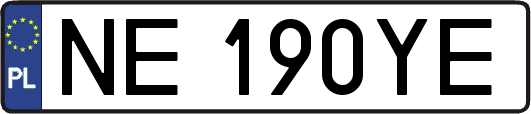 NE190YE