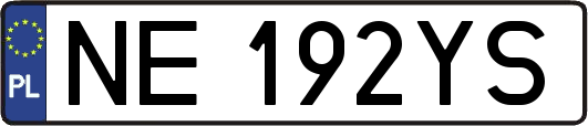 NE192YS