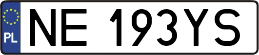 NE193YS
