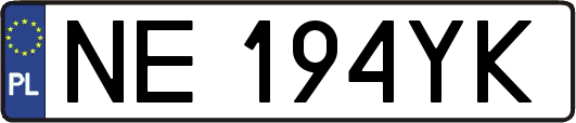 NE194YK