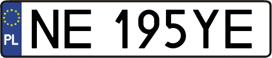 NE195YE