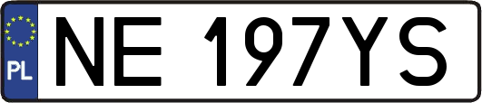 NE197YS