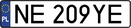 NE209YE