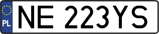 NE223YS