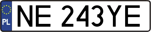 NE243YE
