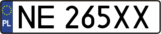 NE265XX