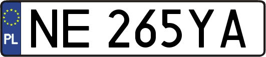 NE265YA