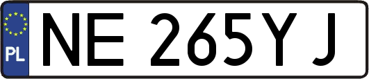 NE265YJ
