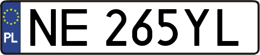 NE265YL