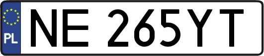 NE265YT