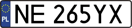 NE265YX