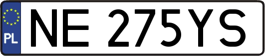 NE275YS