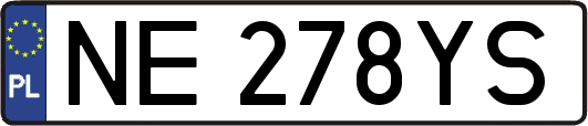 NE278YS