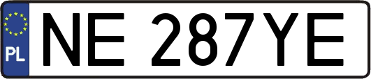 NE287YE