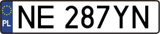 NE287YN