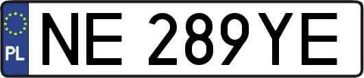 NE289YE