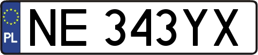 NE343YX