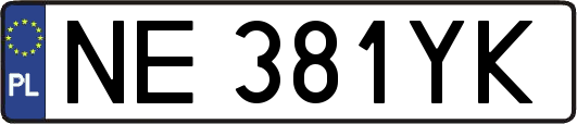 NE381YK