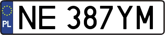 NE387YM