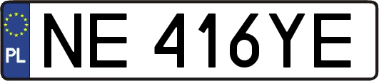NE416YE