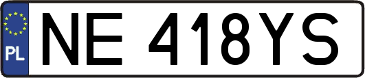 NE418YS